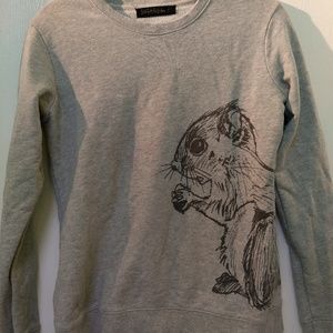 Adorable squirrel sweatshirt ModCloth